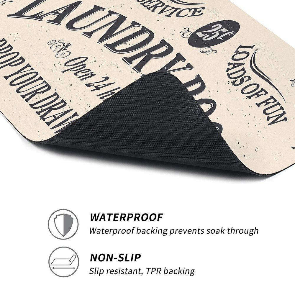 Washer & Dryer Top Cover Non-slip Dust-proof Protector Mat  23.6" x 19.7" - Picture 5 of 6